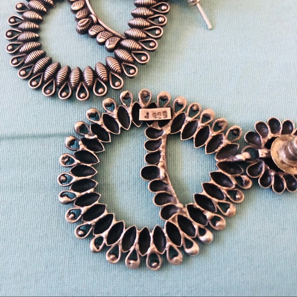 .925 Sterling Silver Boho Earrings - Picture 5 of 5